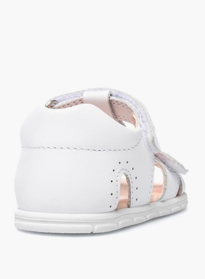 Pablosky Leather Strap Sandals With Hook & Loop Closure - Image 3